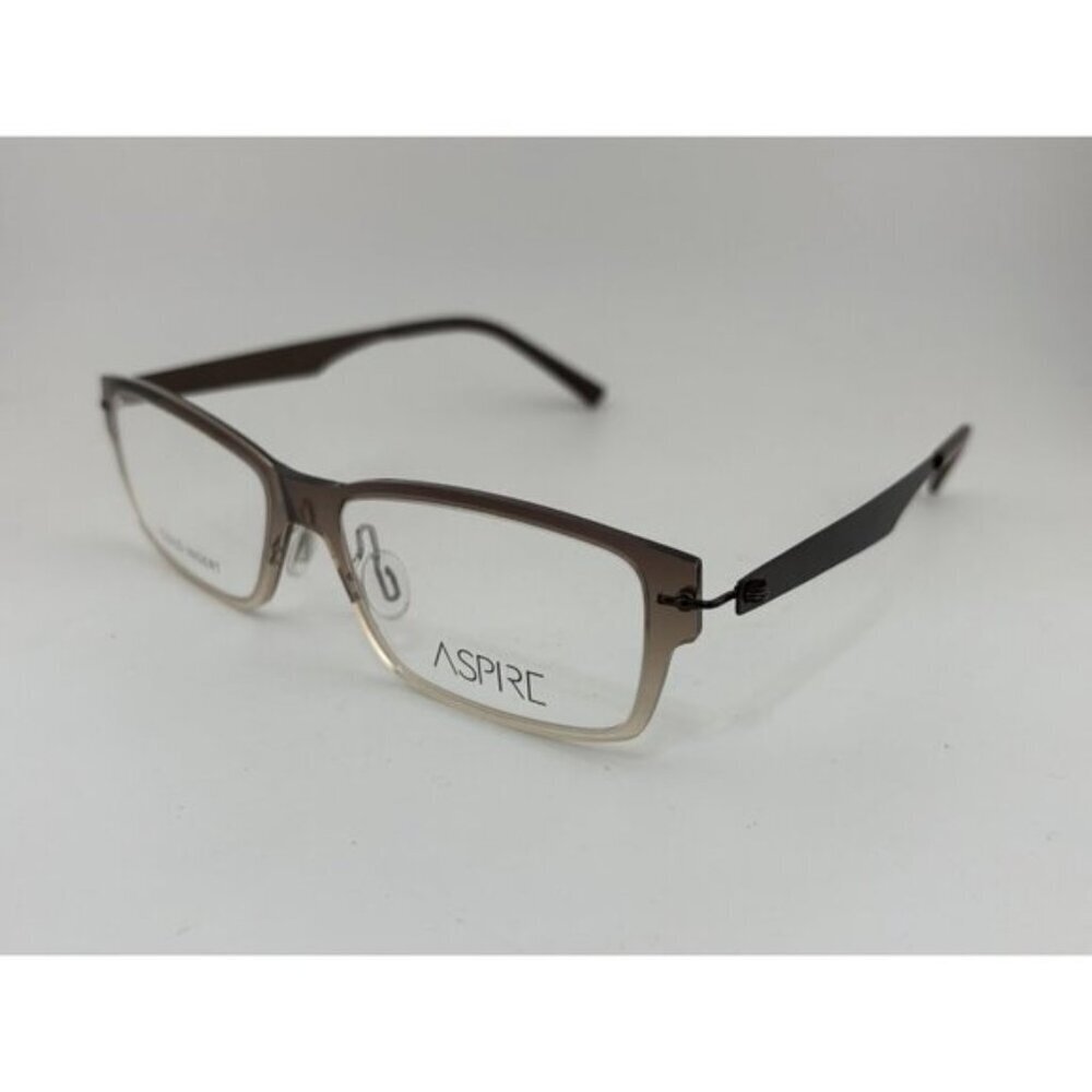 ASPIRE - 54mm Powerful Brown Fade Plastic Glasses Frames